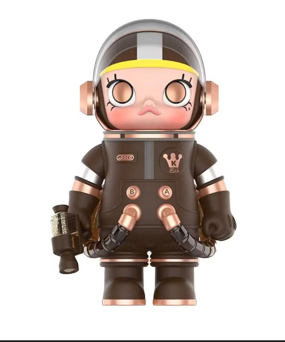 POP MART MEGA SPACE MOLLY 400% - TOFFEE - 100% Authentic from POP MART