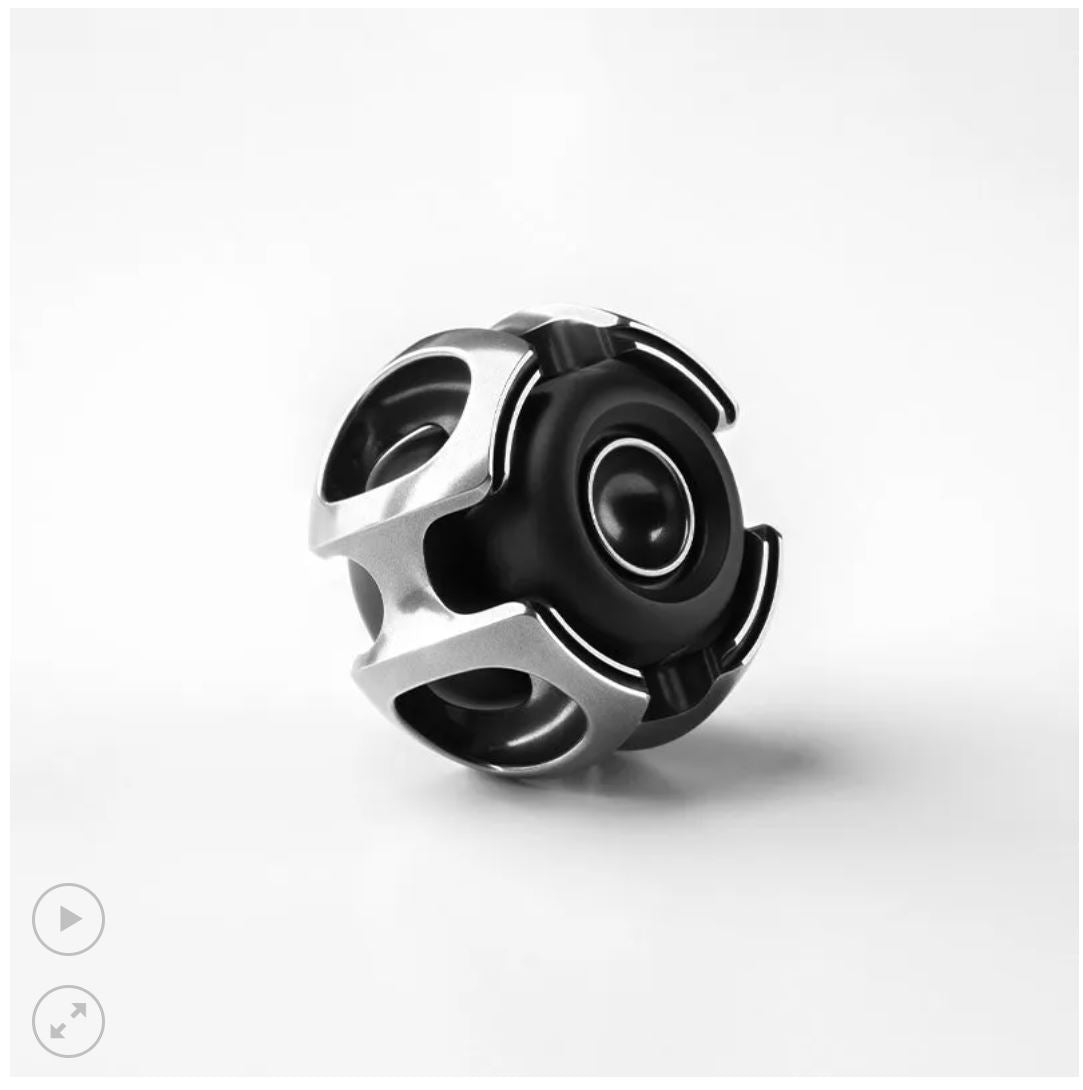 Lautie Noiz Air Nano Gyro Hand Fidget Spinner | Lautie Noiz Air Nano Stainless Steel Gyro Fidget for Collection and Gift