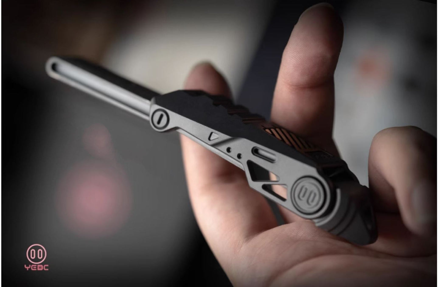 YEDC Razor 2.0 Zirconium Limited Mechanical Hand Haptic Slider | YEDC Razor 2.0 Zirconium EDC Hand Fidget Toy for Collection & Gift