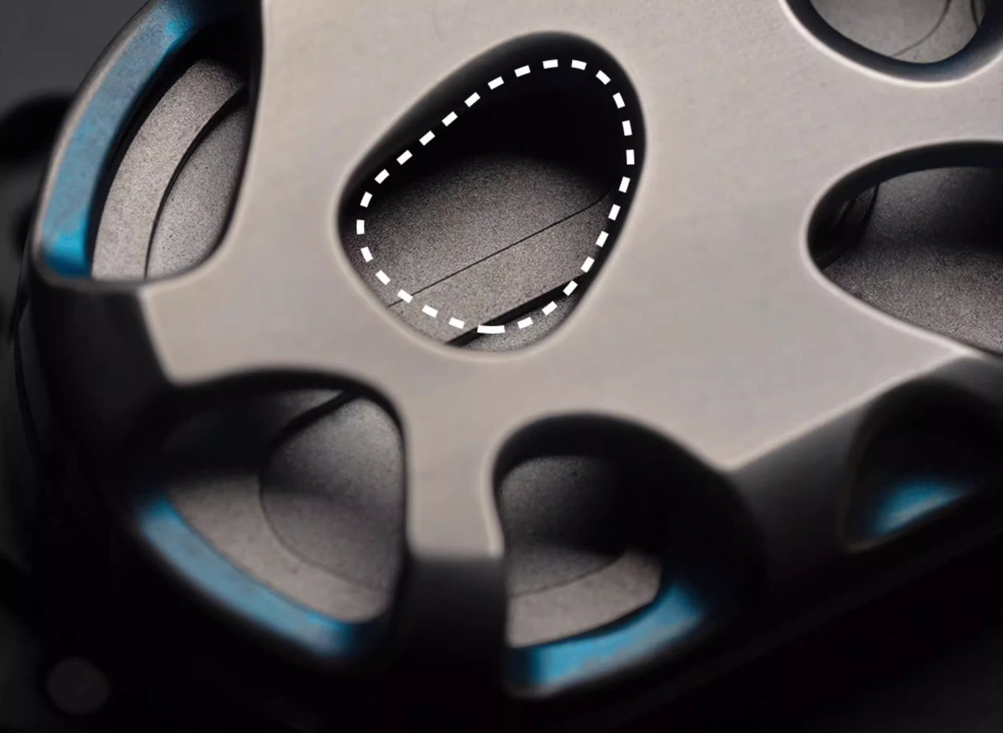 Dz Metal Toys Top-B "KONG" Hand Push Haptic Slider | Dz Top-B "KONG" EDC Hand Haptic Push Slider Push Pop Fidget Toys | Metal Fidget Push Pop Toys Anti-Stress Autism ADHD Hand Slider for Gift