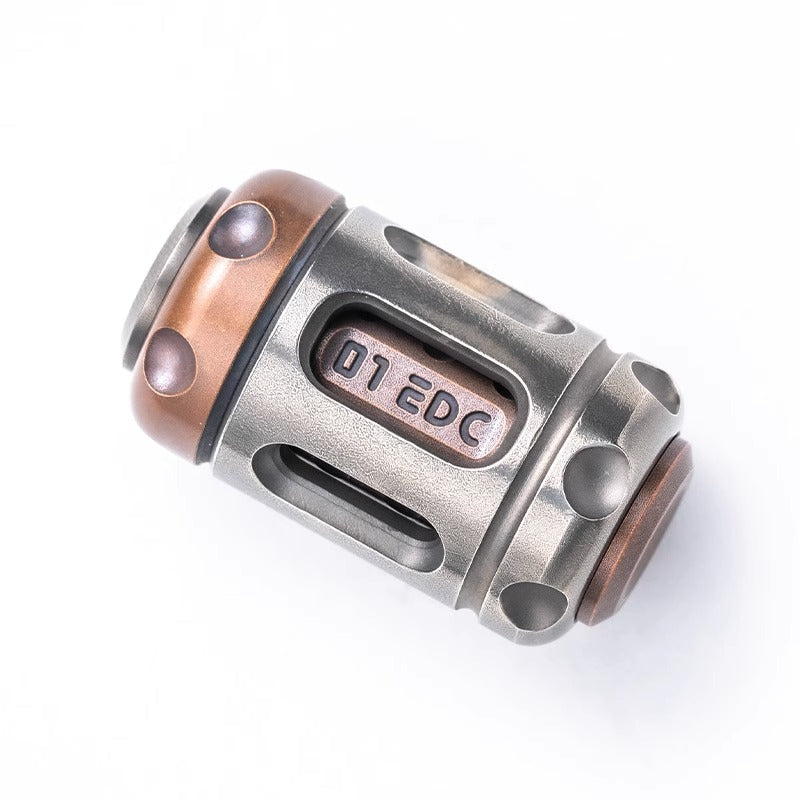 New 01 One Time Capsule Pendant Knife Beads | 01 One EDC Time Capsule Keychain Beads | 01 One Time Capsule Gyro Fingertip for Gift & Collection