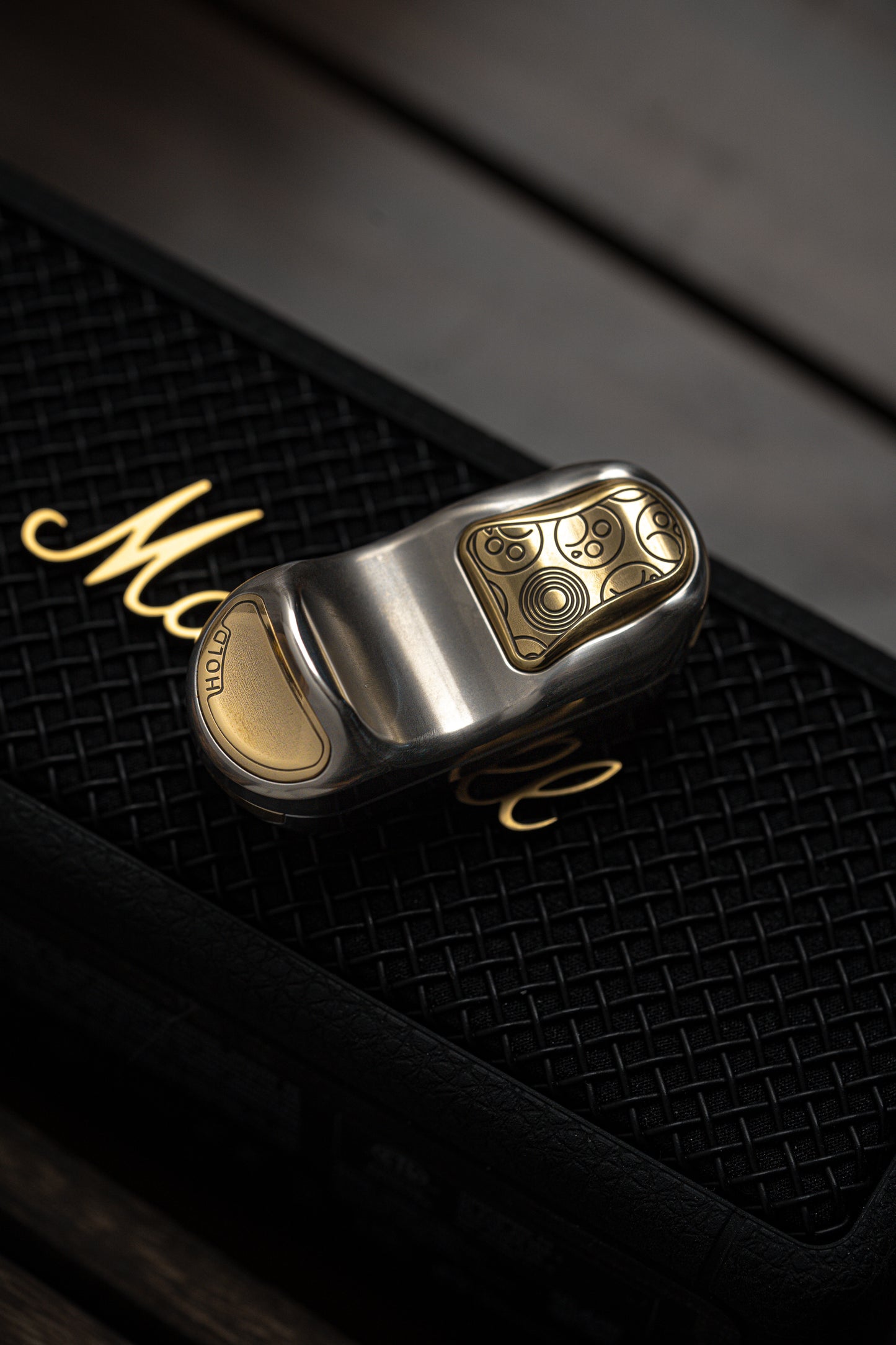 Metal Toys Dz Top-G Glory Hand Push Haptic Slider | Dz Top-G Glory EDC Hand Haptic Push Slider Push Pop Fidget Toys | Metal Fidget Push Pop Toys Anti-Stress Autism ADHD Hand Slider for Gift