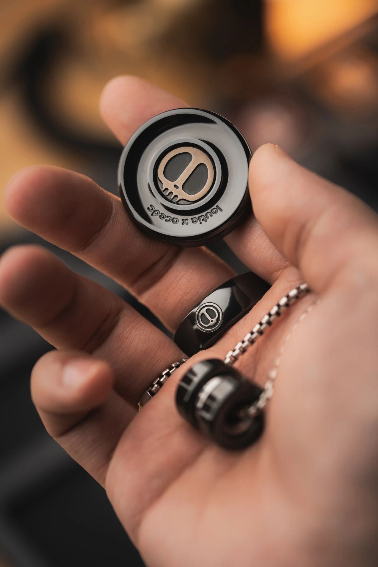 New Launching Lautie SpyWar Mechanic I Ring Fidget Spinner | Lautie Mechanic I Ring Hand Finger Spinner | Lautie Mechanic I Finger Ring Spinner for Gift and Collection