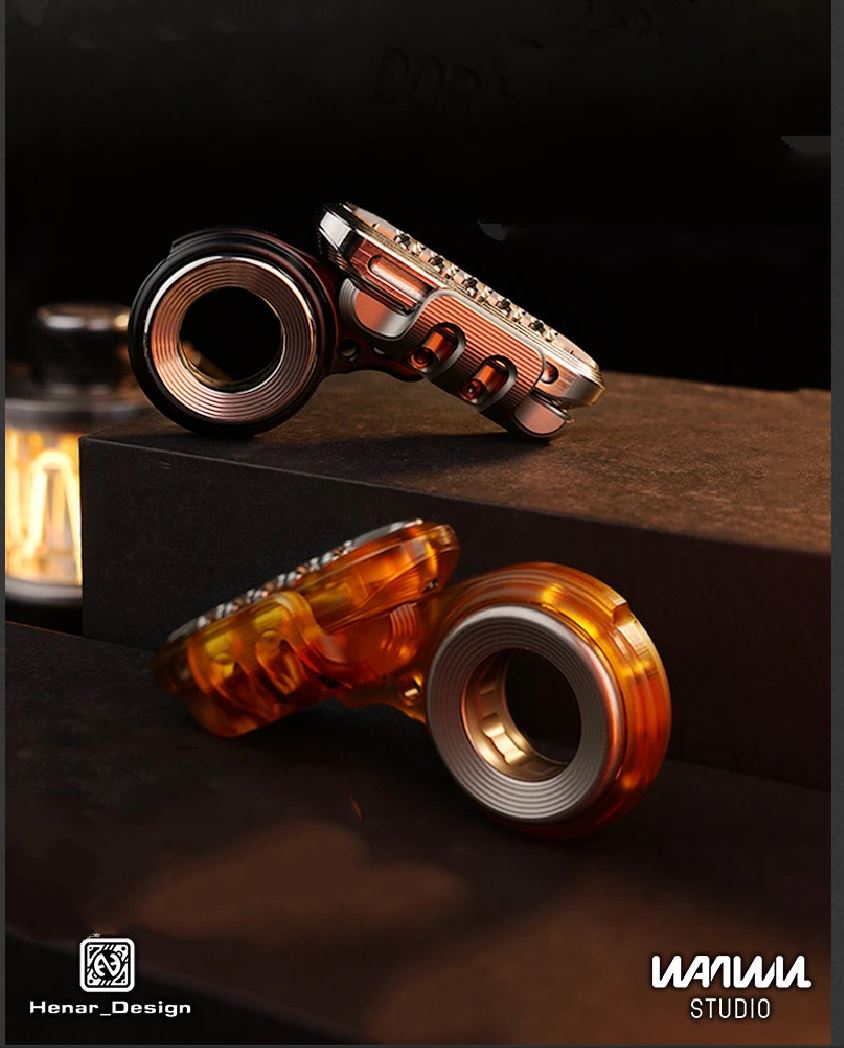 New WANWU EXOSKELETON Mechanical Magnetic Hand Haptic Push Slider | New WANWU EXOSKELETON EDC PEI Hand Push Slider | WANWU EXOSKELETON PPB Fidget Toys for Collection & Gift