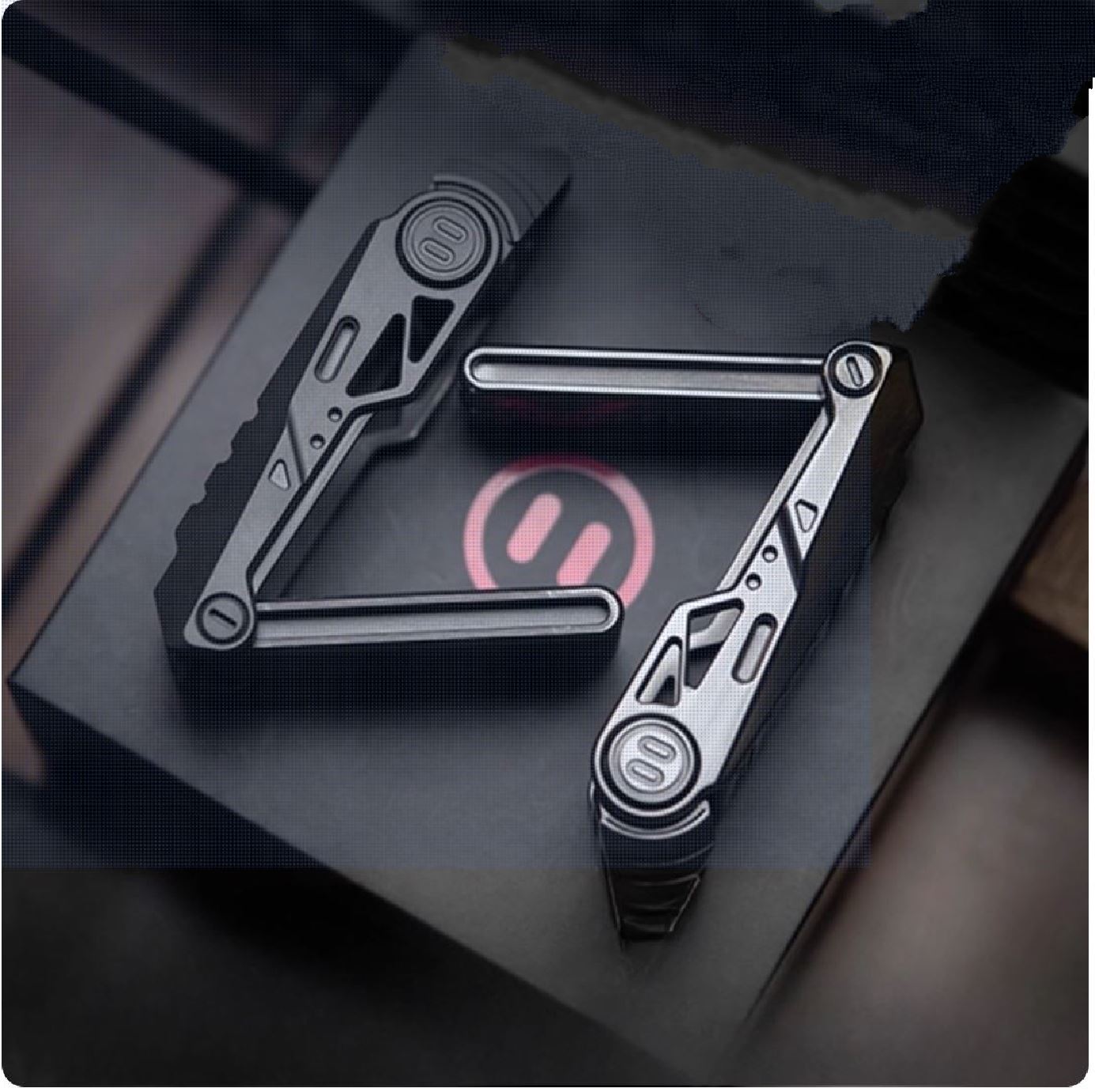 YEDC Razor 2.0 Zirconium Limited Mechanical Hand Haptic Slider | YEDC Razor 2.0 Zirconium EDC Hand Fidget Toy for Collection & Gift