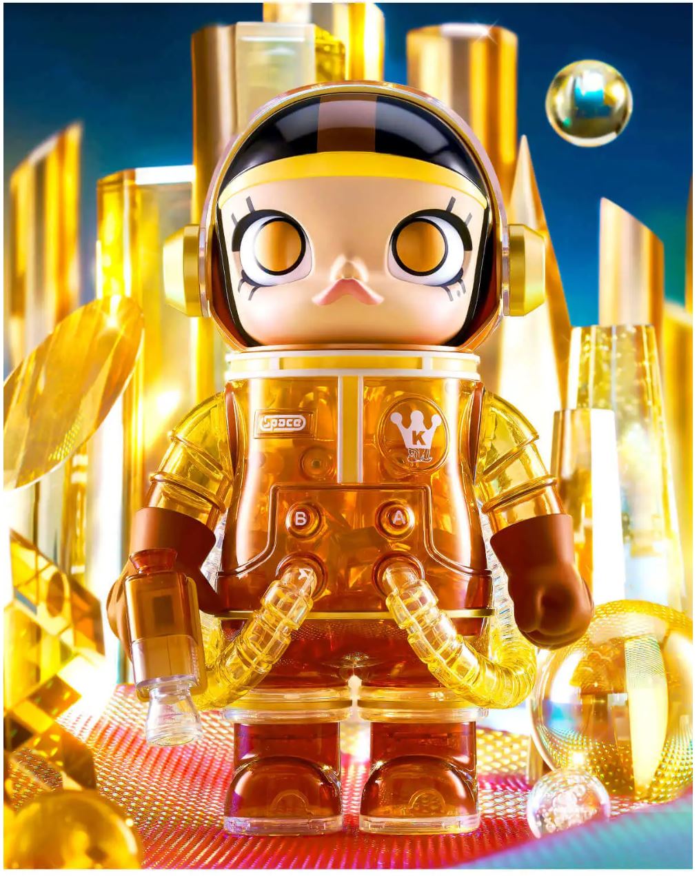 POP MART - MEGA SPACE MOLLY 400% - SOFT DRINK (BLIND BOX) - 100% AUTHENTIC from POP MART