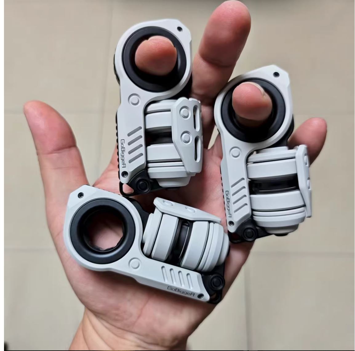 GoBiggeR Sinian Lite Aluminum Hand Fidget Haptic Slider | GobiggeR Sinian Lite Aluminum EDC Hand Slider | GobiggeR Sinian Lite Aluminum Hand Fidget Toy PPB for Collection & Gift