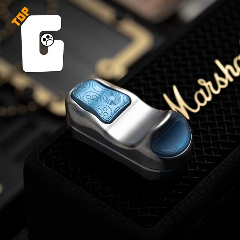 Dz Metal Toys Top-G Glory Hand Push Haptic Slider | Dz Top-G Glory EDC Hand Haptic Push Slider Push Pop Fidget Toys | Metal Fidget Push Pop Toys Anti-Stress Autism ADHD Hand Slider for Gift