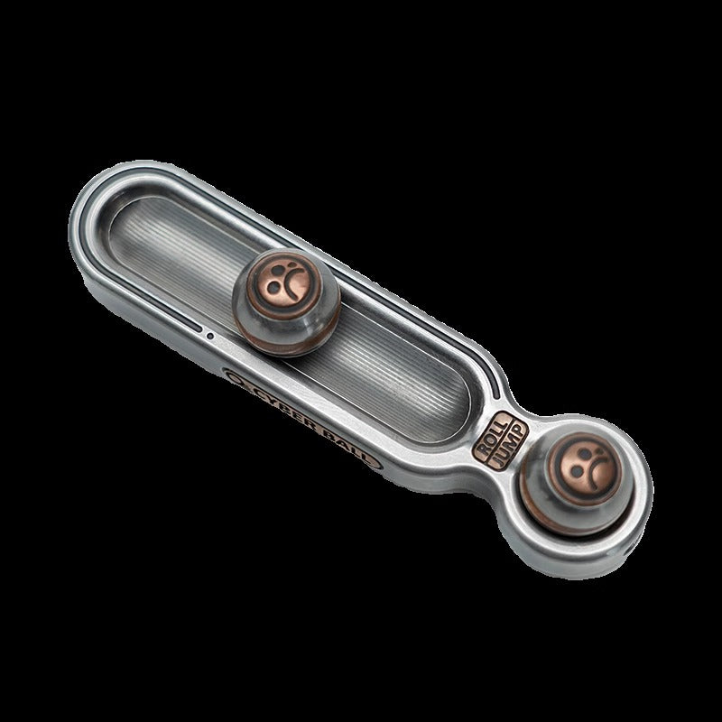 MetalToys Cyberball Bounce Stainless Steel Fidget Toy | MetalToys Dz Cyberball Bounce Roll Jump EDC Toy for Gift & Collection