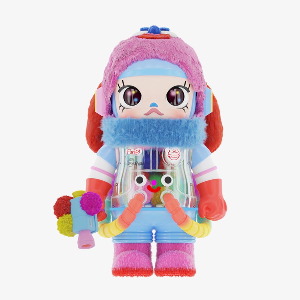 POP MART - MEGA SAPCE MOLLY 400% Jon Burgerman - 100% Authentic from POP MART