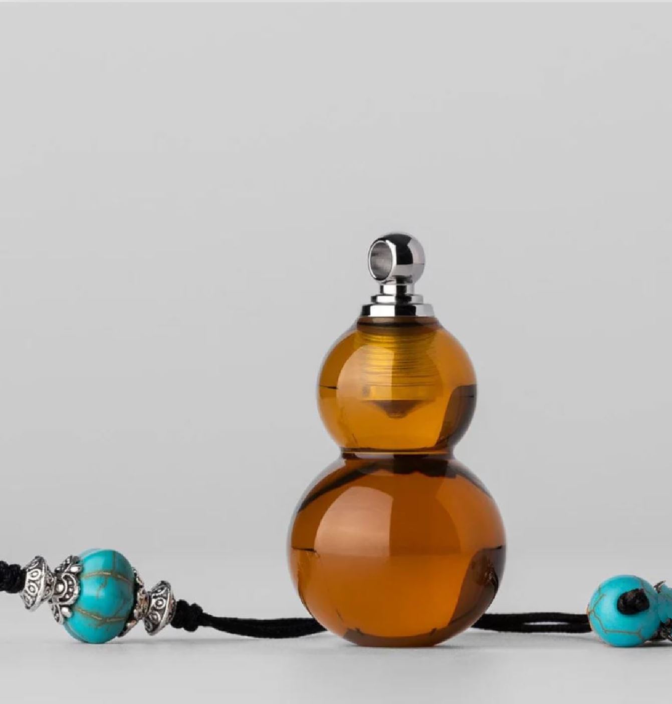 New WANWU Gourd Stainless Steel Pendant Keychain | WANWU EDC Gourd PEI Hand Pendant Decoration Toys for Collection & Gift.