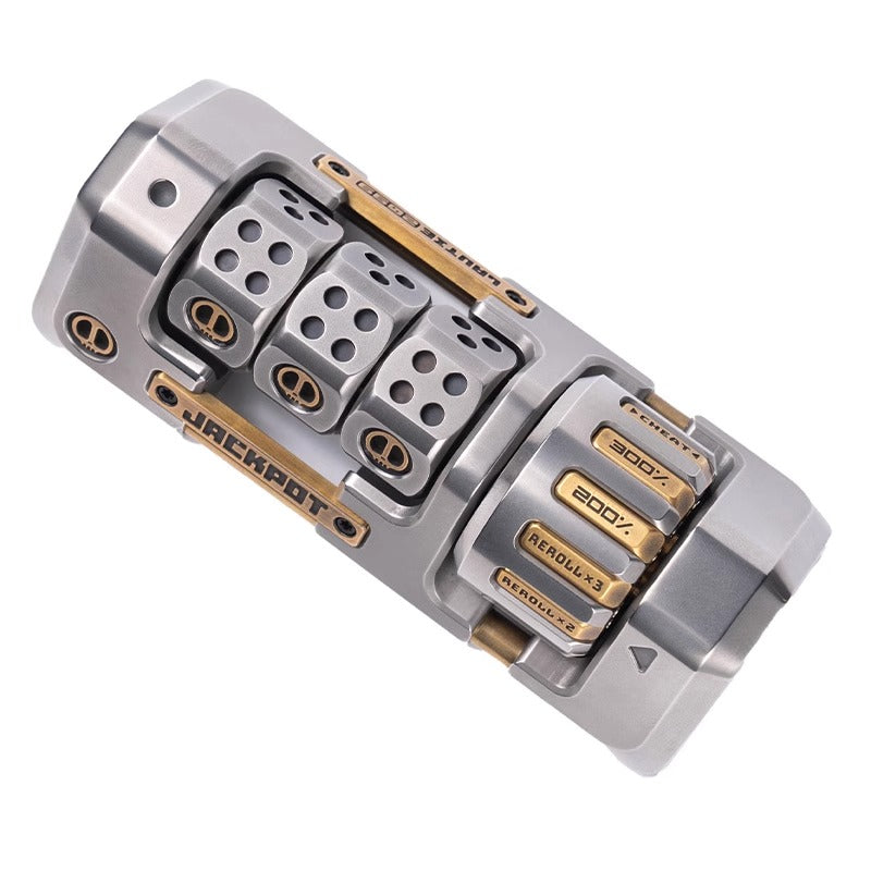 Lautie 2099 Series Jackpot Deskset Gyro Spinner | Lautie Lucky Jackpot Desktop Hand Gyro Fidget for Collection and Gift