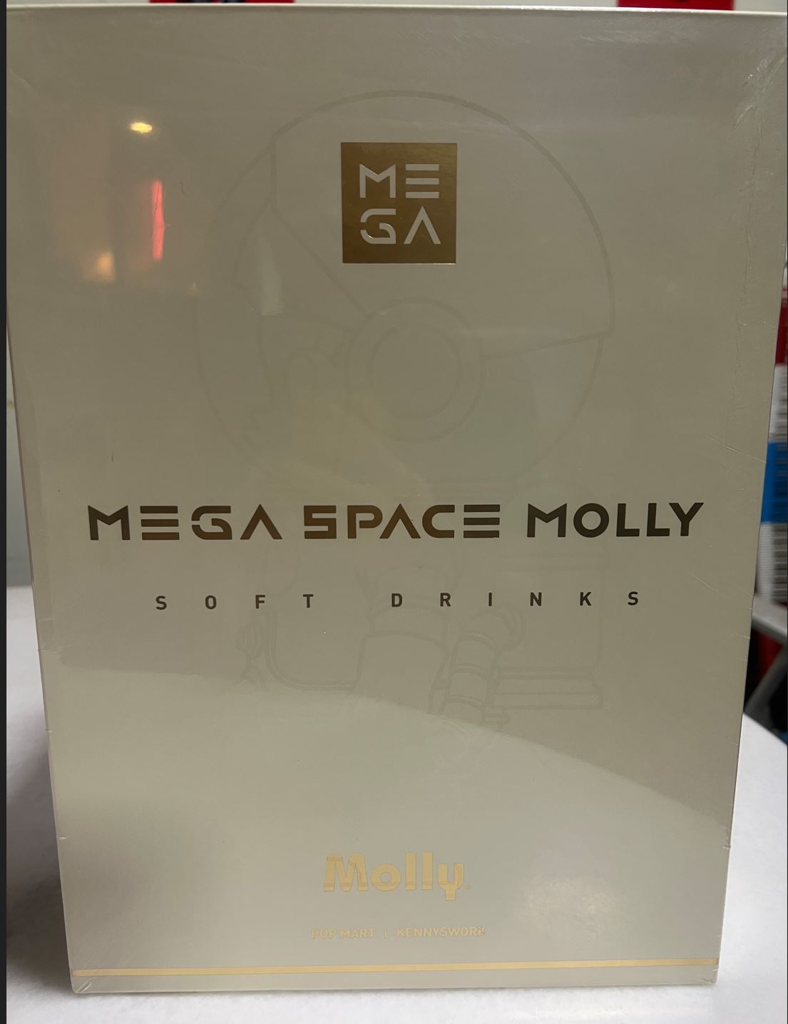 POP MART - MEGA SPACE MOLLY 400% - SOFT DRINK (BLIND BOX) - 100% AUTHENTIC from POP MART