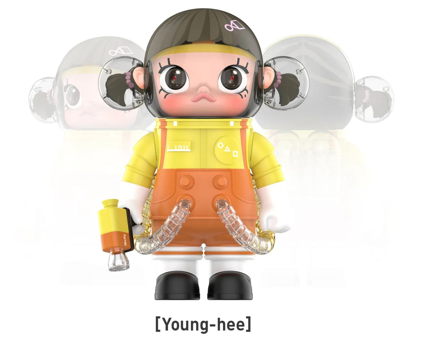 POP MART - MEGA SAPCE MOLLY SQUID GAME 400%+100% - 100% Authentic from POP MART