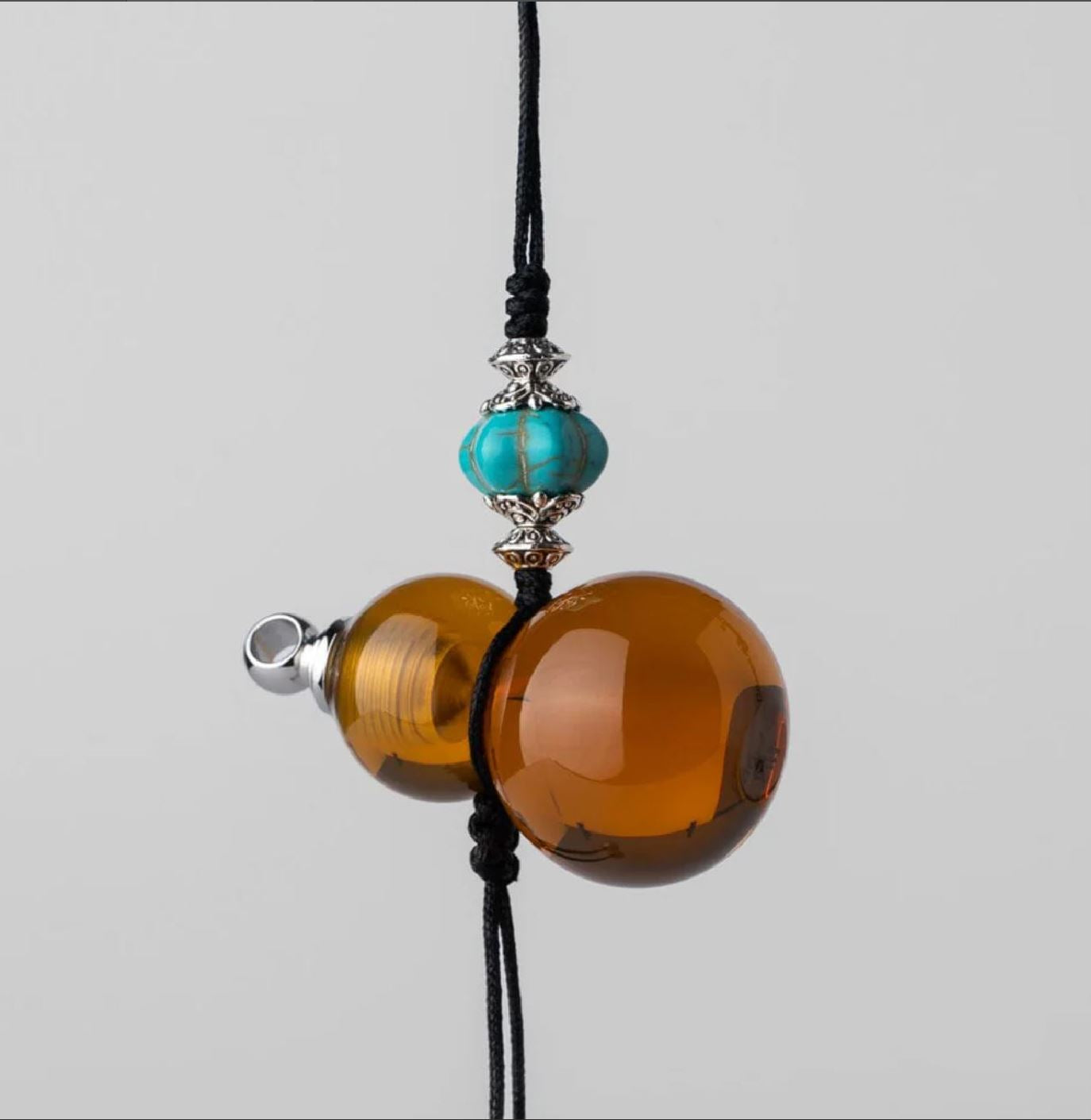 New WANWU Gourd Stainless Steel Pendant Keychain | WANWU EDC Gourd PEI Hand Pendant Decoration Toys for Collection & Gift.