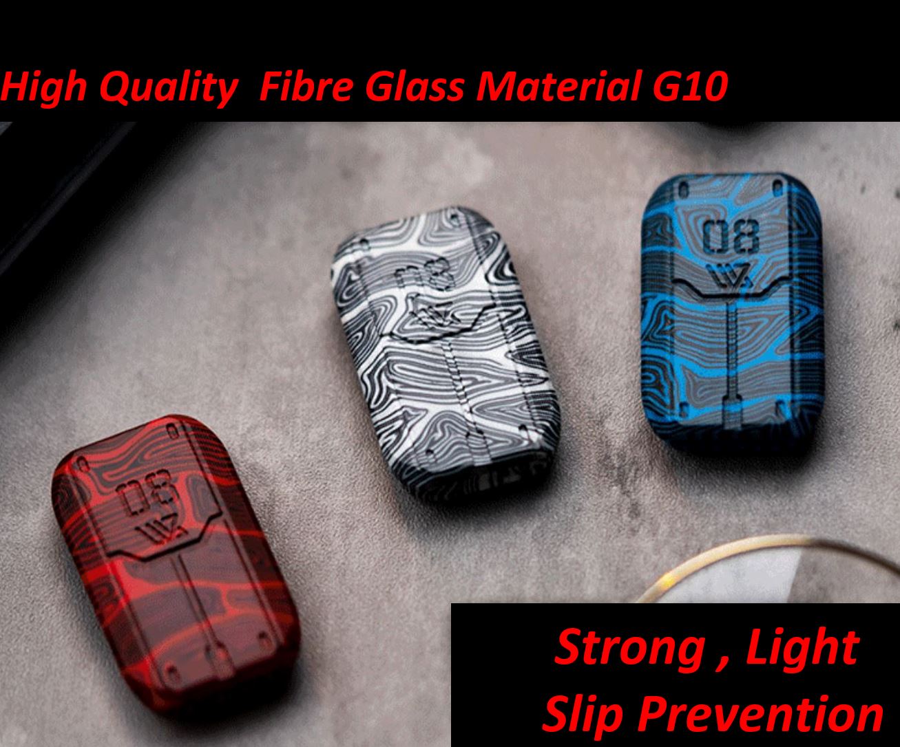 WANWU PEI-G10 Mini Armor Shield Hand Slider | WANWU Mini Metal Line Of Defense PPB Hand Slider | Mini EDC Shield Push Pull Slider for Collection & Gift