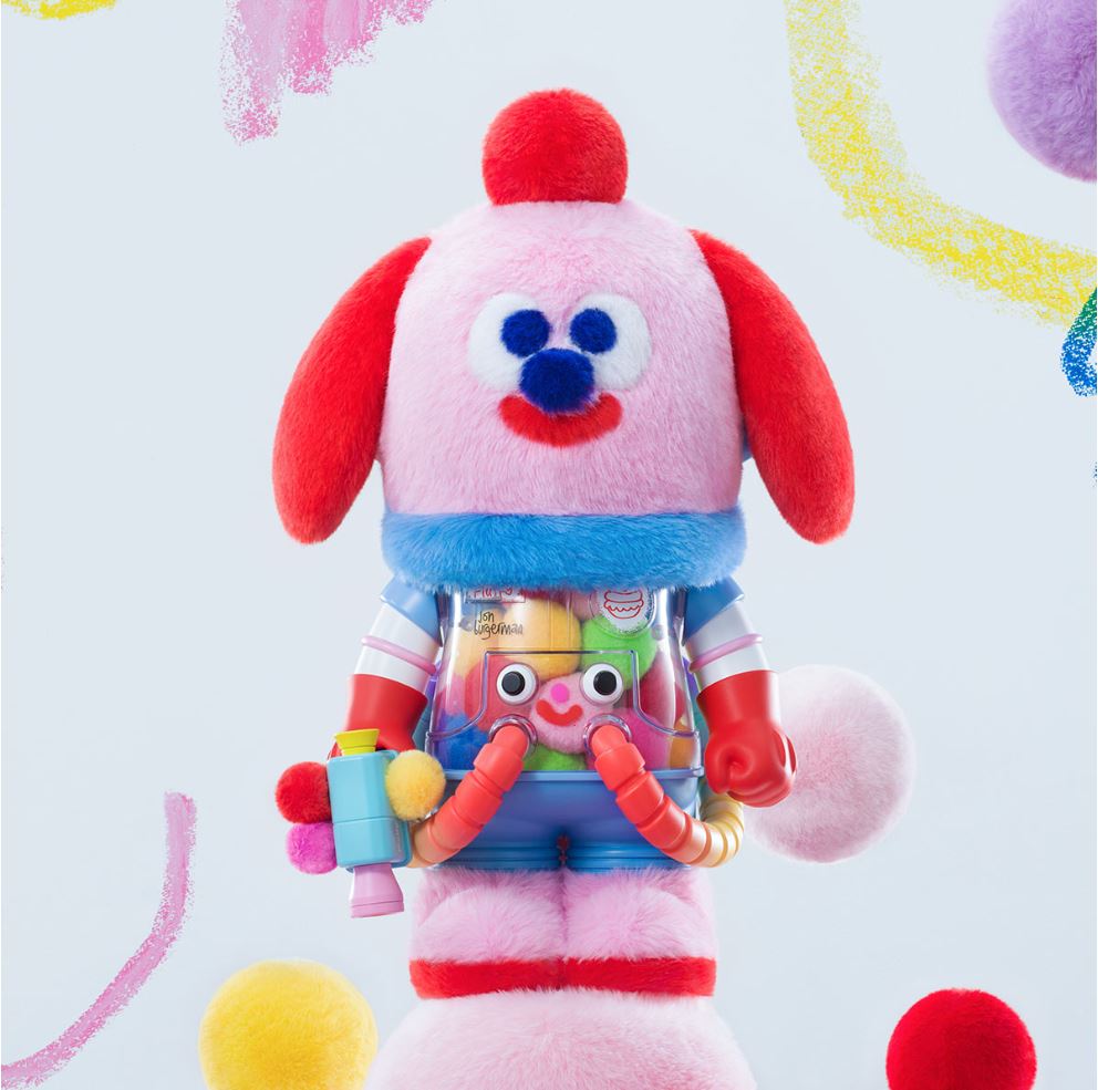 POP MART - MEGA SAPCE MOLLY 400% Jon Burgerman - 100% Authentic from POP MART