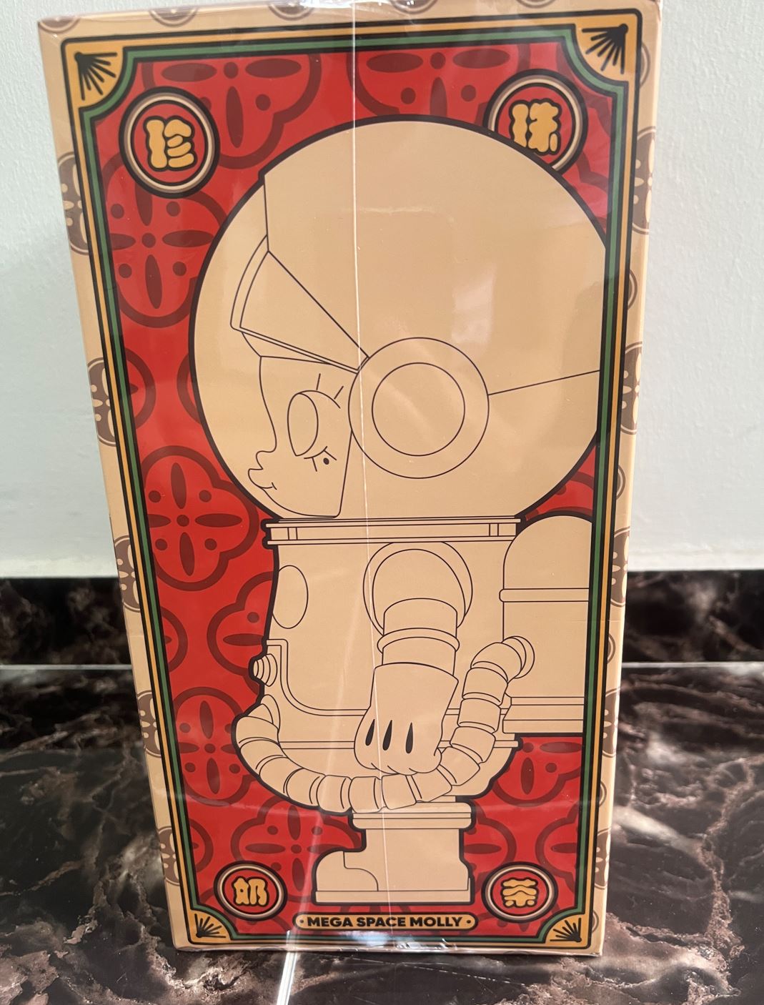 POP MART - MEGA SAPCE MOLLY 400% - Bubble Tea Exclusive Edition -100% Authentic from POP MART