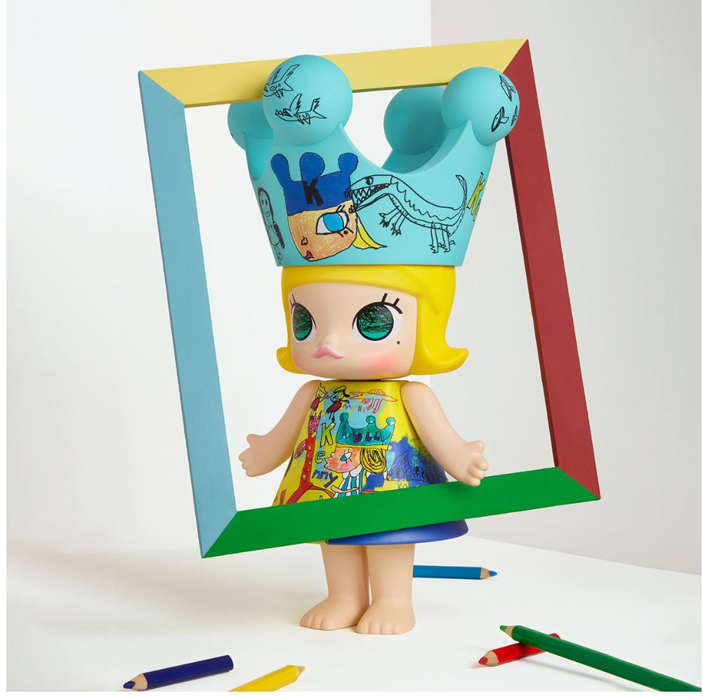 POP MART - MEGA ROYAL MOLLY 400% - Childishness - 100% Authentic from POP MART