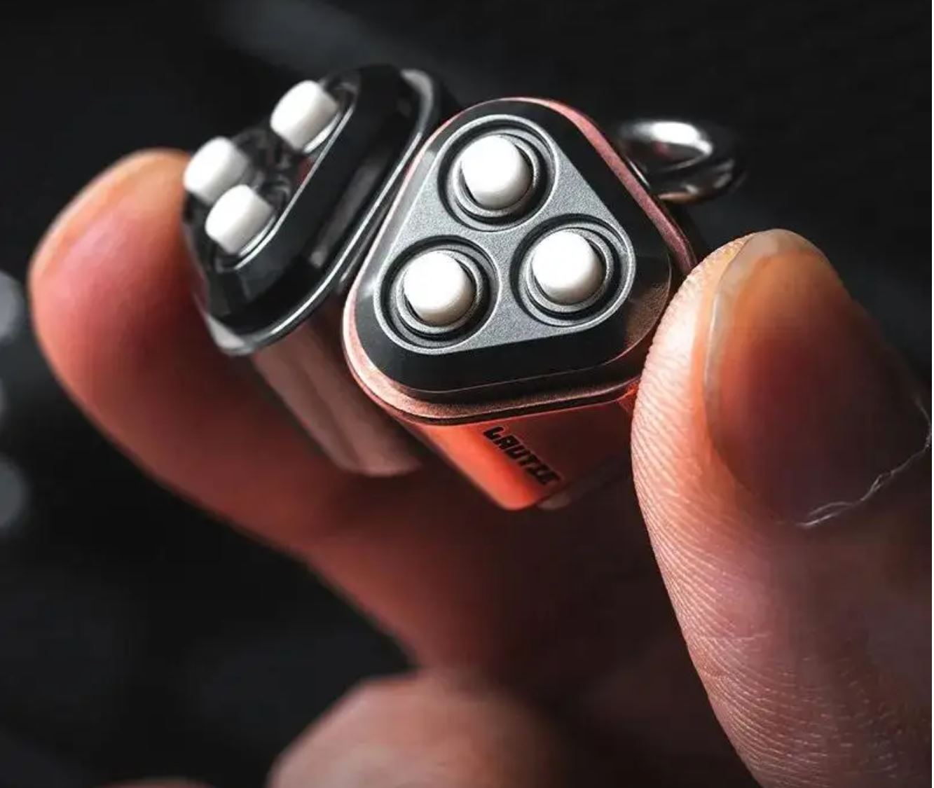 Lautie Spywar Series Beetle Crash & Strawberry Crash Stress Relieve Fidget Toys | Lautie Beetle & Strawberry Crash Gyro Fidget for Collection and Gift