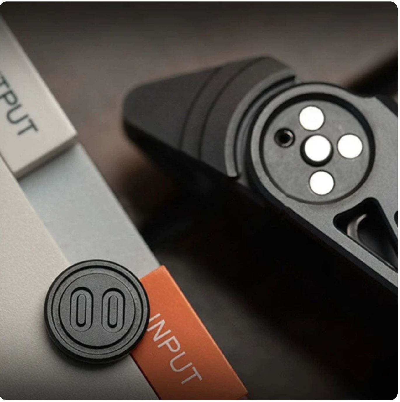 YEDC Razor 2.0 Zirconium Limited Mechanical Hand Haptic Slider | YEDC Razor 2.0 Zirconium EDC Hand Fidget Toy for Collection & Gift