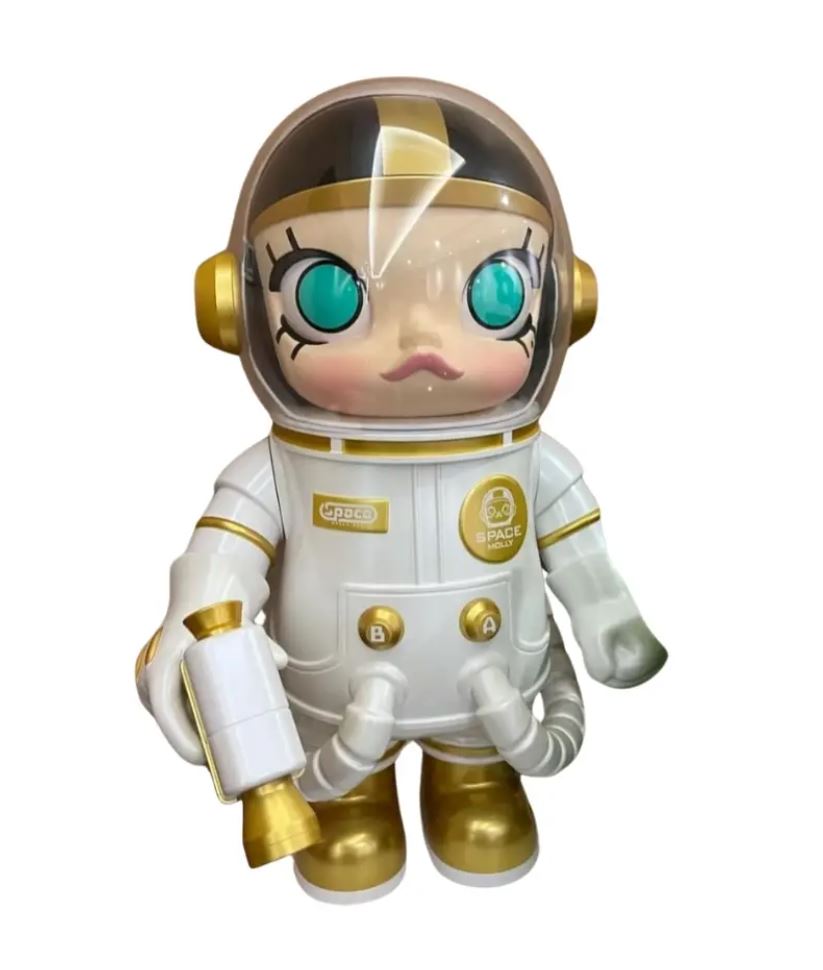 POP MART - MEGA SAPCE MOLLY - STAFF 5th Years Anniversary Edition - START FROM HEART 400% - 100% Authentic from POP MART