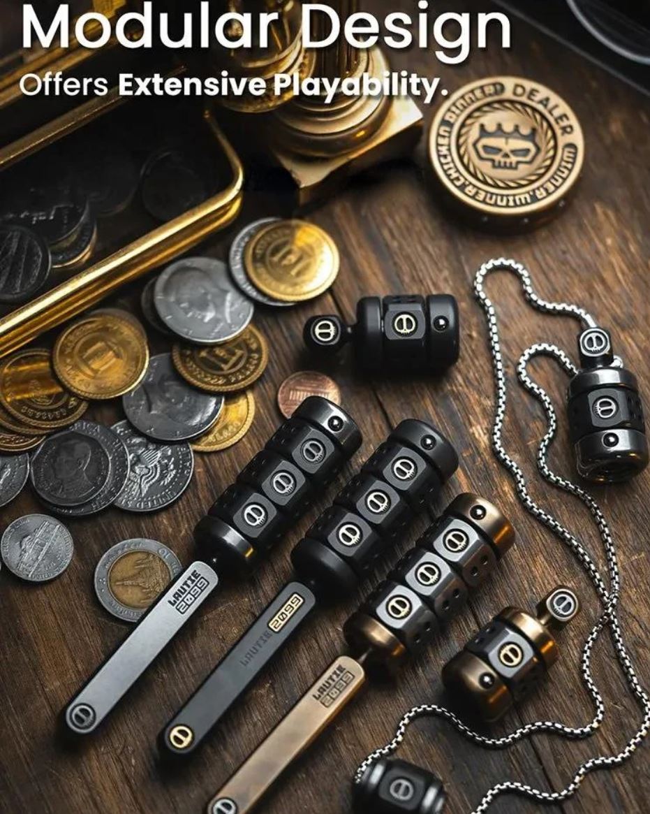 Lautie 2099 Series Jackpot Hand Gyro Spinner | Lautie Lucky Jackpot Hand Gyro Fidget for Collection and Gift