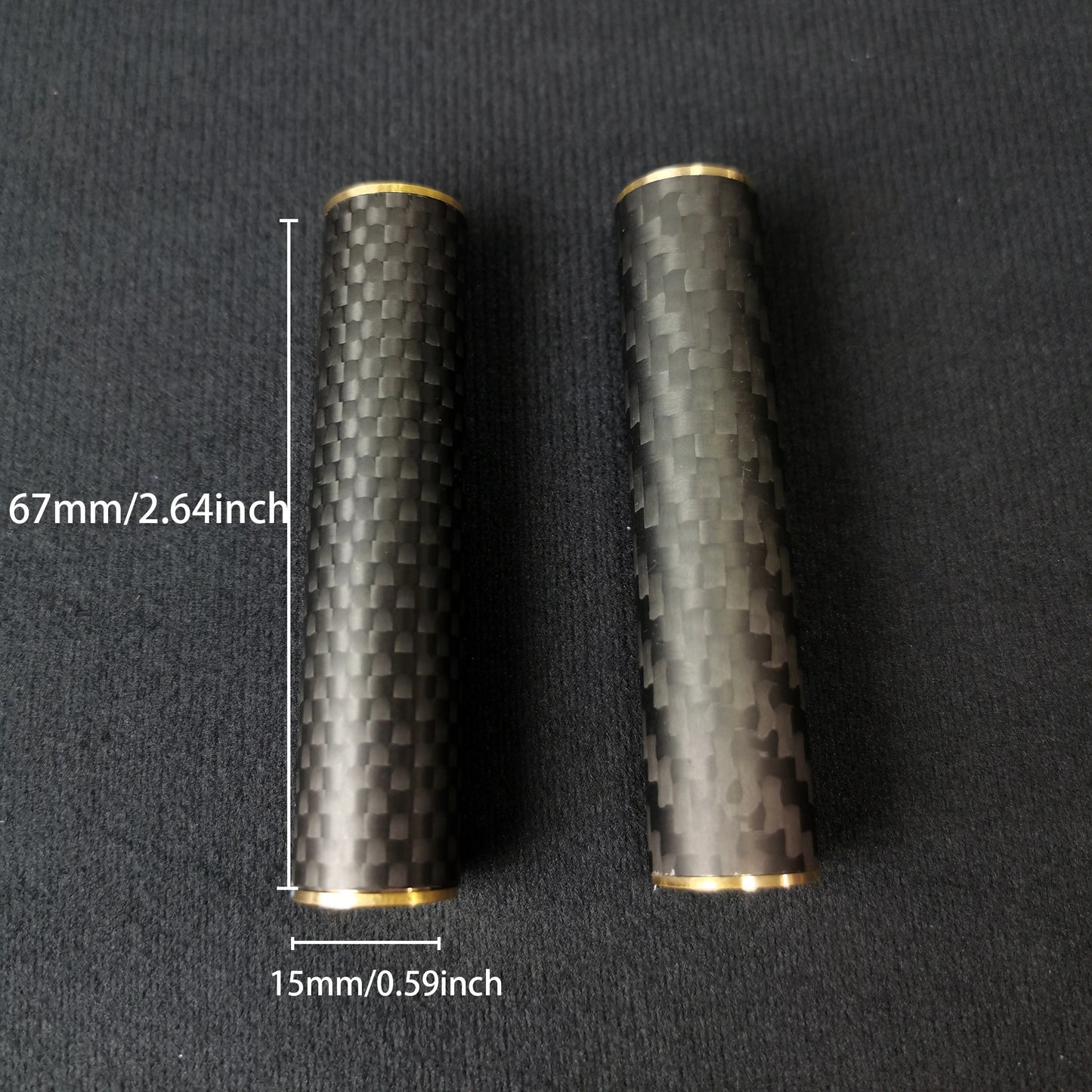 Three Section Carbon Fiber Stick Rod Hand Fidget Toys | Three Section Stick Rotating Anti-stress PPB Fidget Toys for Gift & Collection