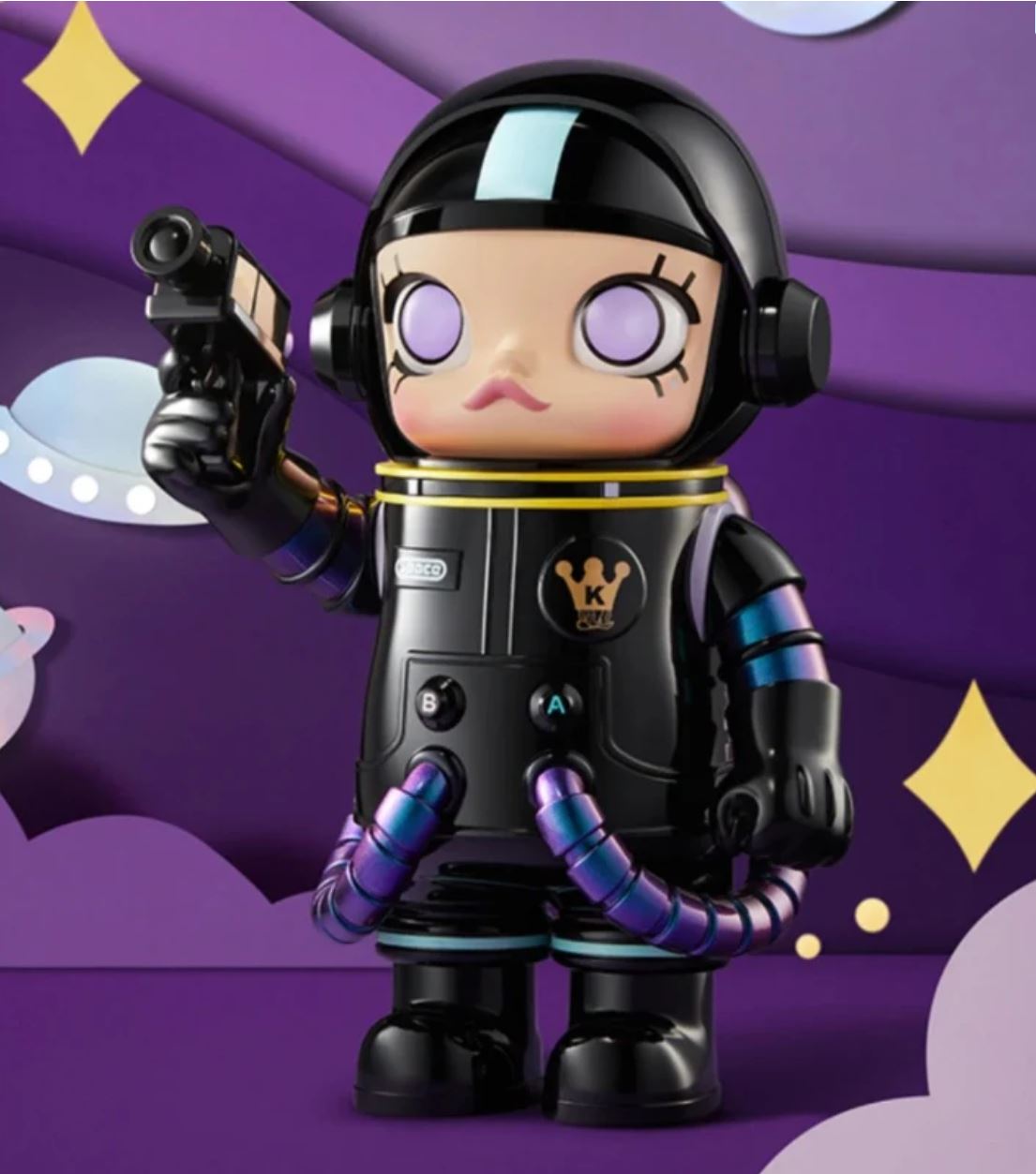 POP MART - MEGA SAPCE MOLLY- Erebus 400% - 100% Authentic from POP MART