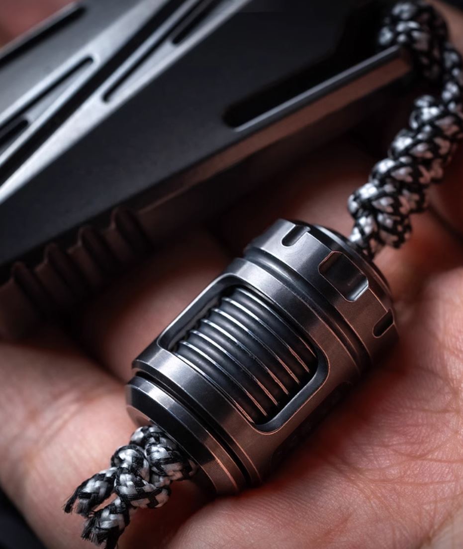 New 01 One Time Capsule Pendant Knife Beads | 01 One EDC Time Capsule Keychain Beads | 01 One Time Capsule Gyro Fingertip for Gift & Collection