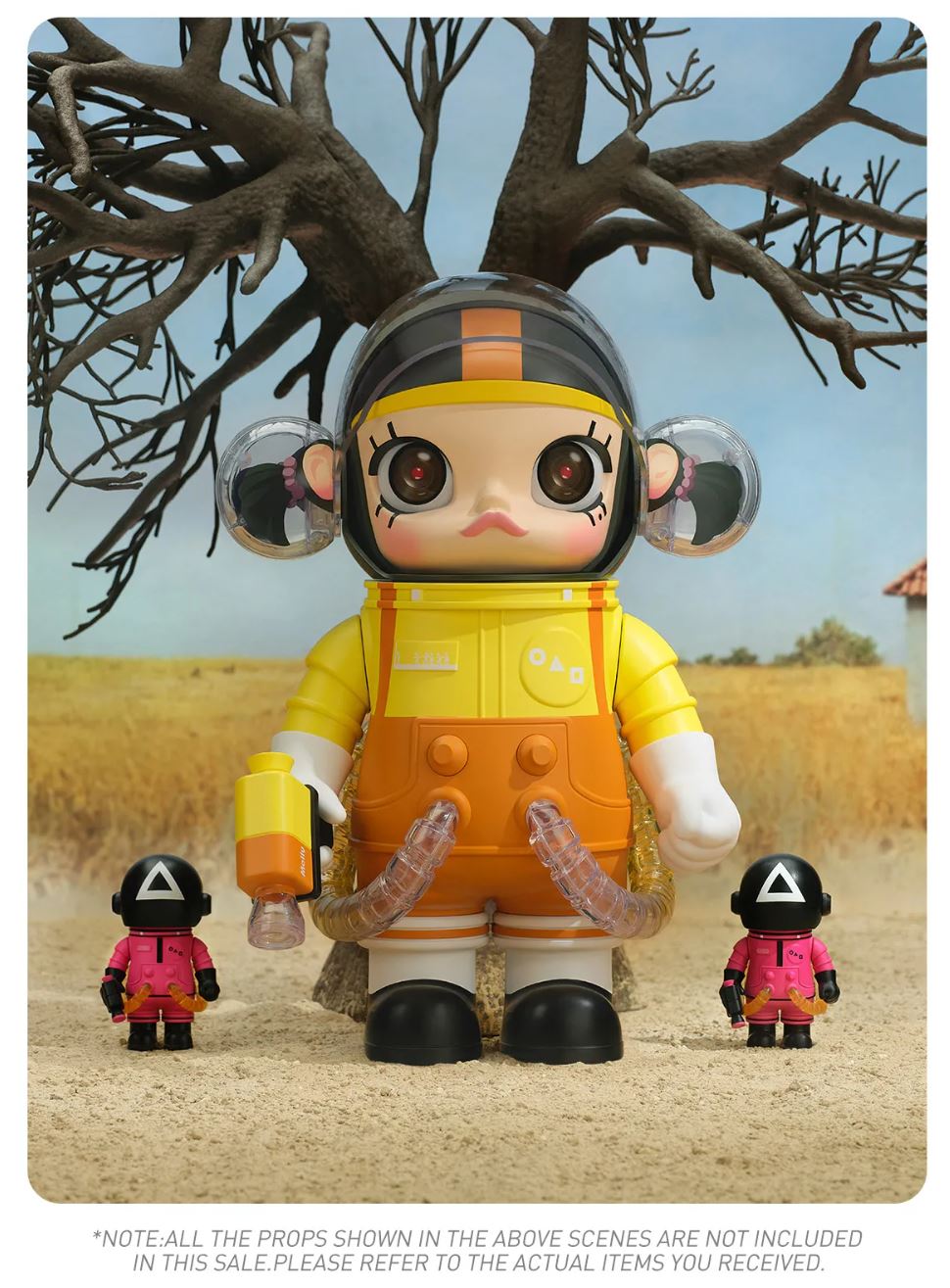 POP MART - MEGA SAPCE MOLLY SQUID GAME 400%+100% - 100% Authentic from POP MART