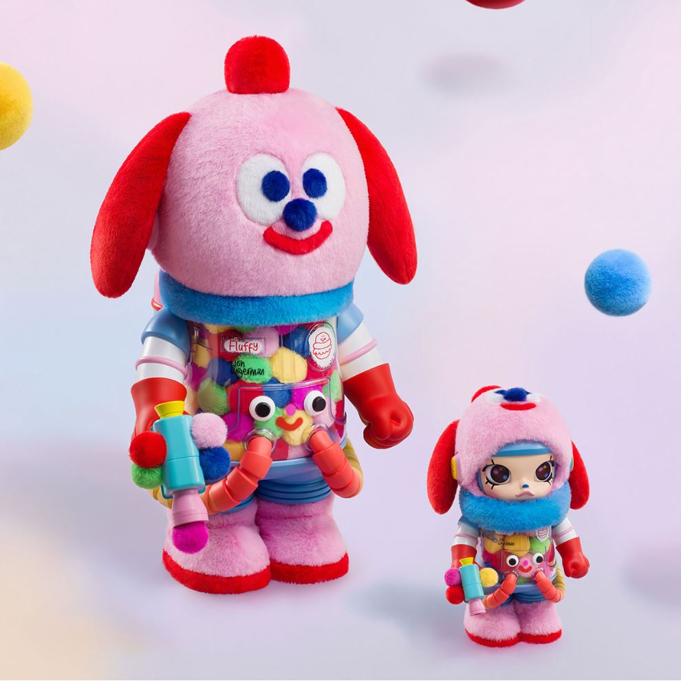 POP MART - MEGA SAPCE MOLLY 400% Jon Burgerman - 100% Authentic from POP MART