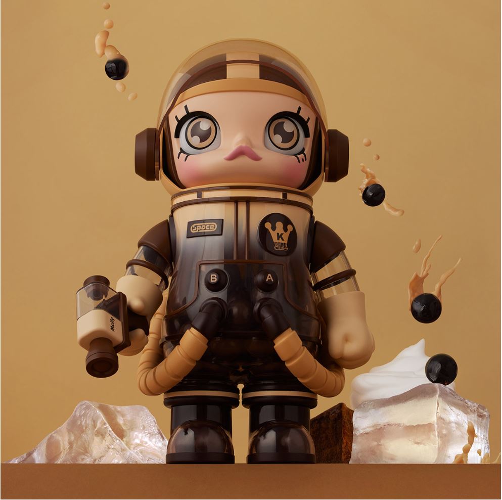 POP MART - MEGA SAPCE MOLLY 400% - Bubble Tea Exclusive Edition -100% Authentic from POP MART