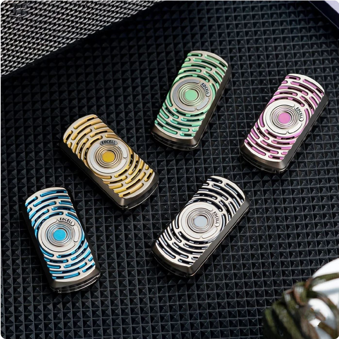 EDCELL x DJG Dex Jelly Hand Push Fidget Slider | EDCELL EDC Haptic Hand Dex Jelly Fidget Toys Slider for Collection & Gift