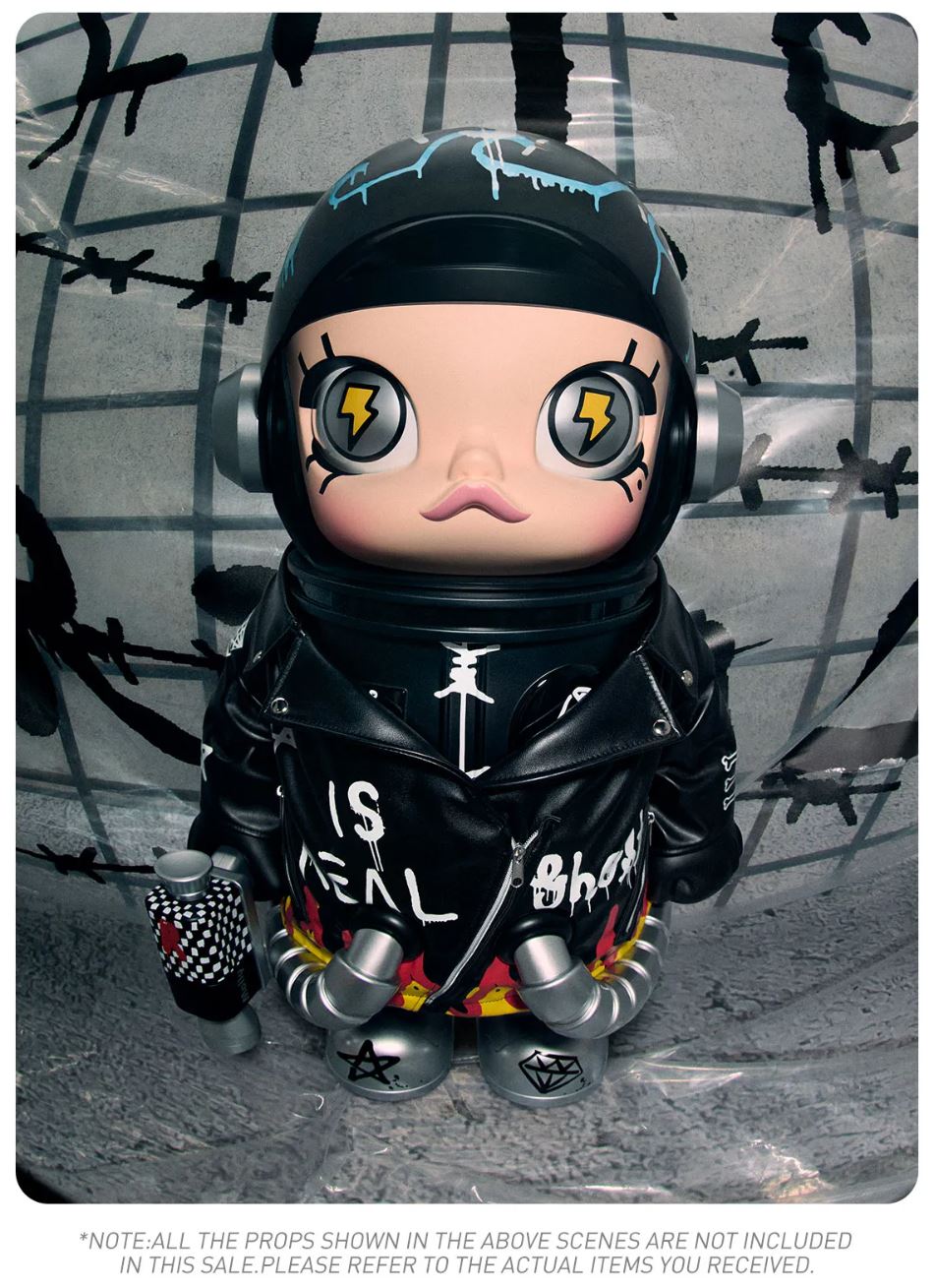 POP MART - MEGA SAPCE MOLLY 400% Trevor Andrew 2.0 - 100% Authentic from POP MART