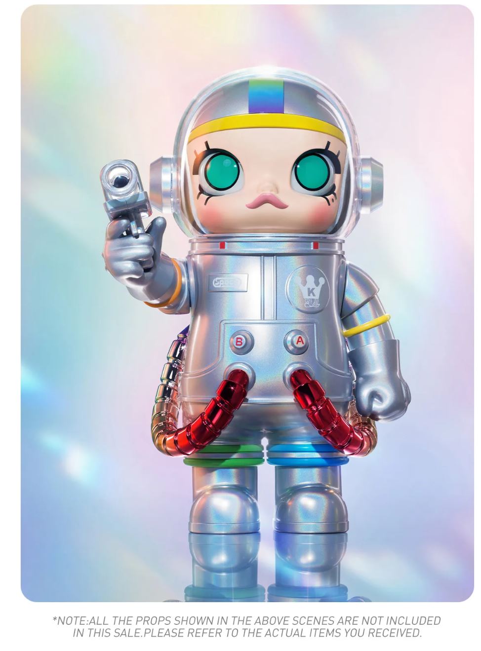 POP MART - MEGA SAPCE MOLLY 400% Rainbow 2.0 - 100% Authentic from POP MART