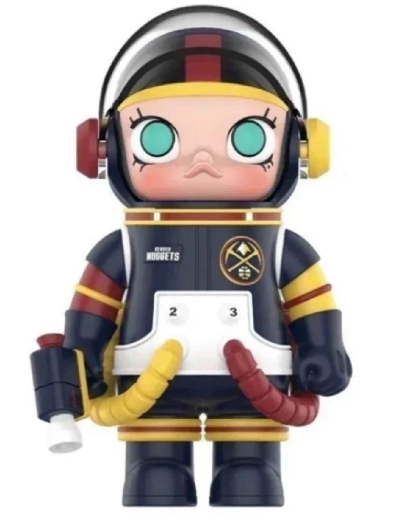 POP MART - MEGA SAPCE MOLLY 400% -NBA Denver NUGGETS -100% Authentic from POP MART.