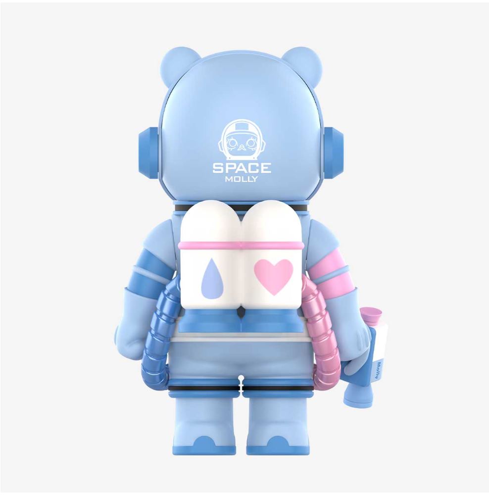 POP MART - MEGA SAPCE MOLLY- Grumpy Bear 400%+100% - 100% Authentic from POP MART