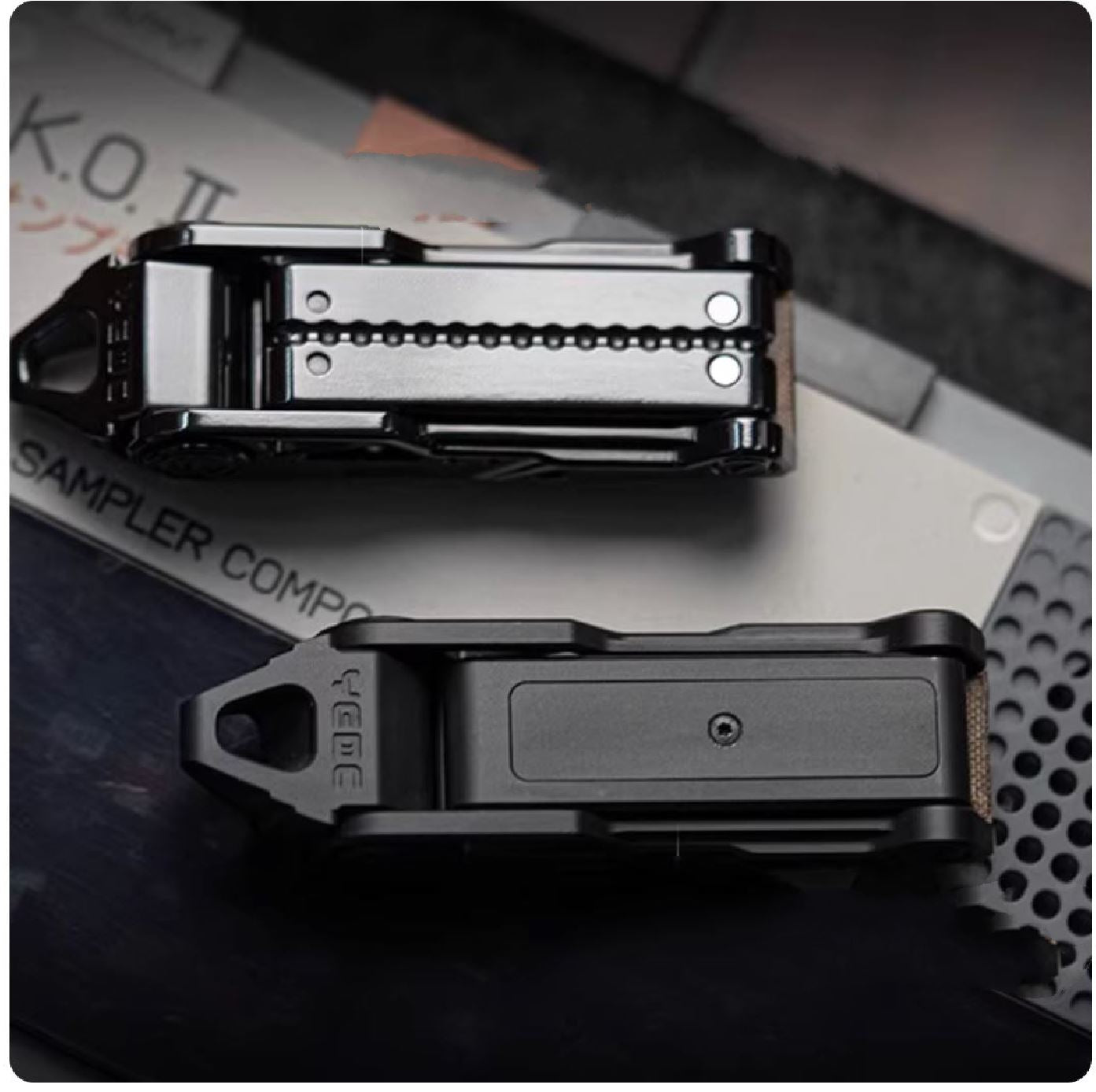 YEDC Razor 2.0 Zirconium Limited Mechanical Hand Haptic Slider | YEDC Razor 2.0 Zirconium EDC Hand Fidget Toy for Collection & Gift