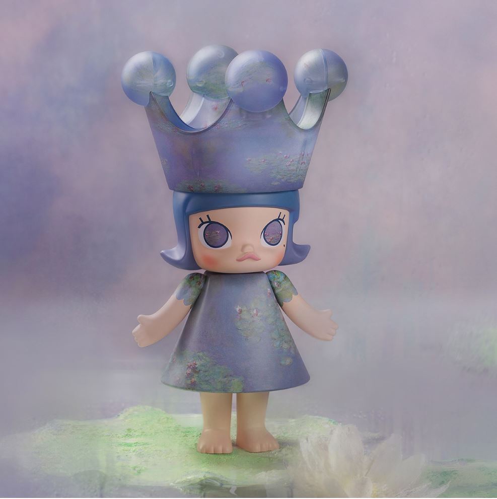 POP MART - MEGA ROYAL MOLLY 400% Monet-Les Nymphéas 400% - 100% Authentic from POP MART