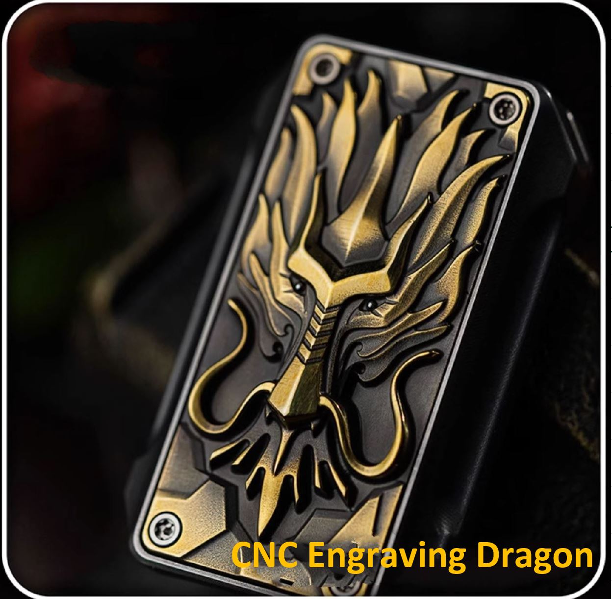 2024 WANWU LIMIT Edition Year of Dragon Hand Push Slider | WANWU Special Limit Edition Metal Hand Push Fidget | New Limit Edition WANWU EDC Hand Push Slider for Collection