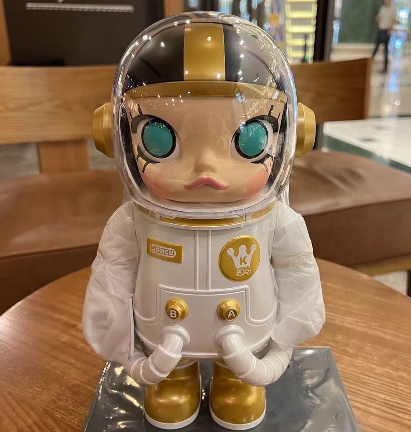 POP MART - MEGA SAPCE MOLLY - STAFF 5th Years Anniversary Edition - START FROM HEART 400% - 100% Authentic from POP MART