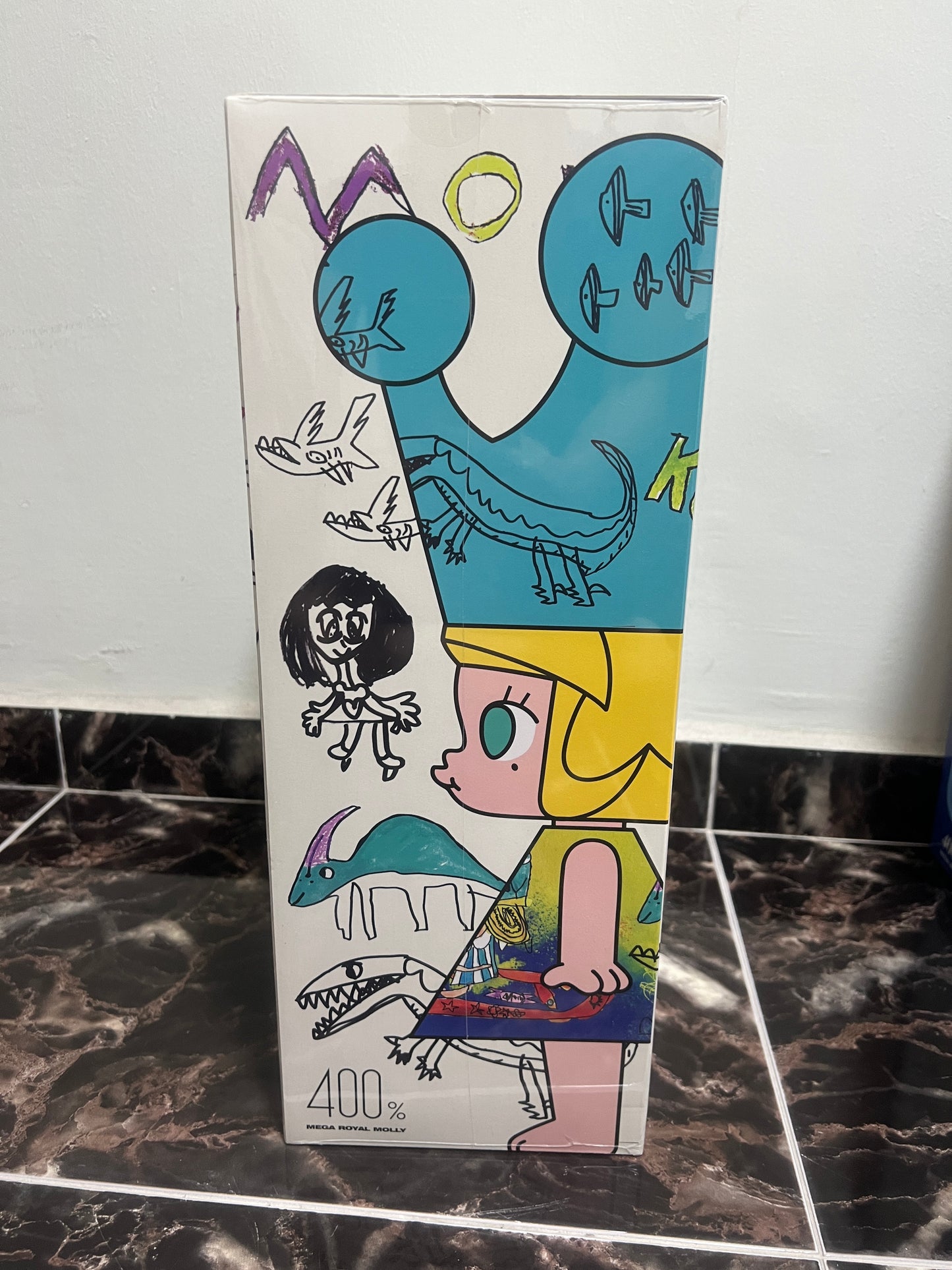 POP MART - MEGA ROYAL MOLLY 400% - Childishness - 100% Authentic from POP MART