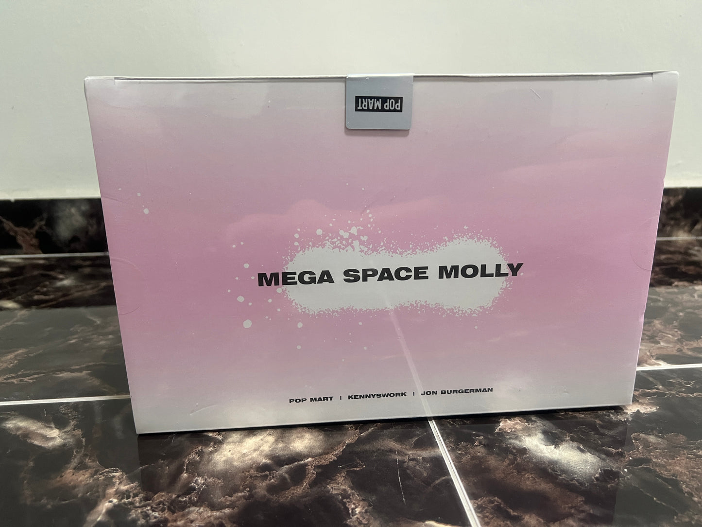 POP MART - MEGA SAPCE MOLLY 400% Jon Burgerman - 100% Authentic from POP MART