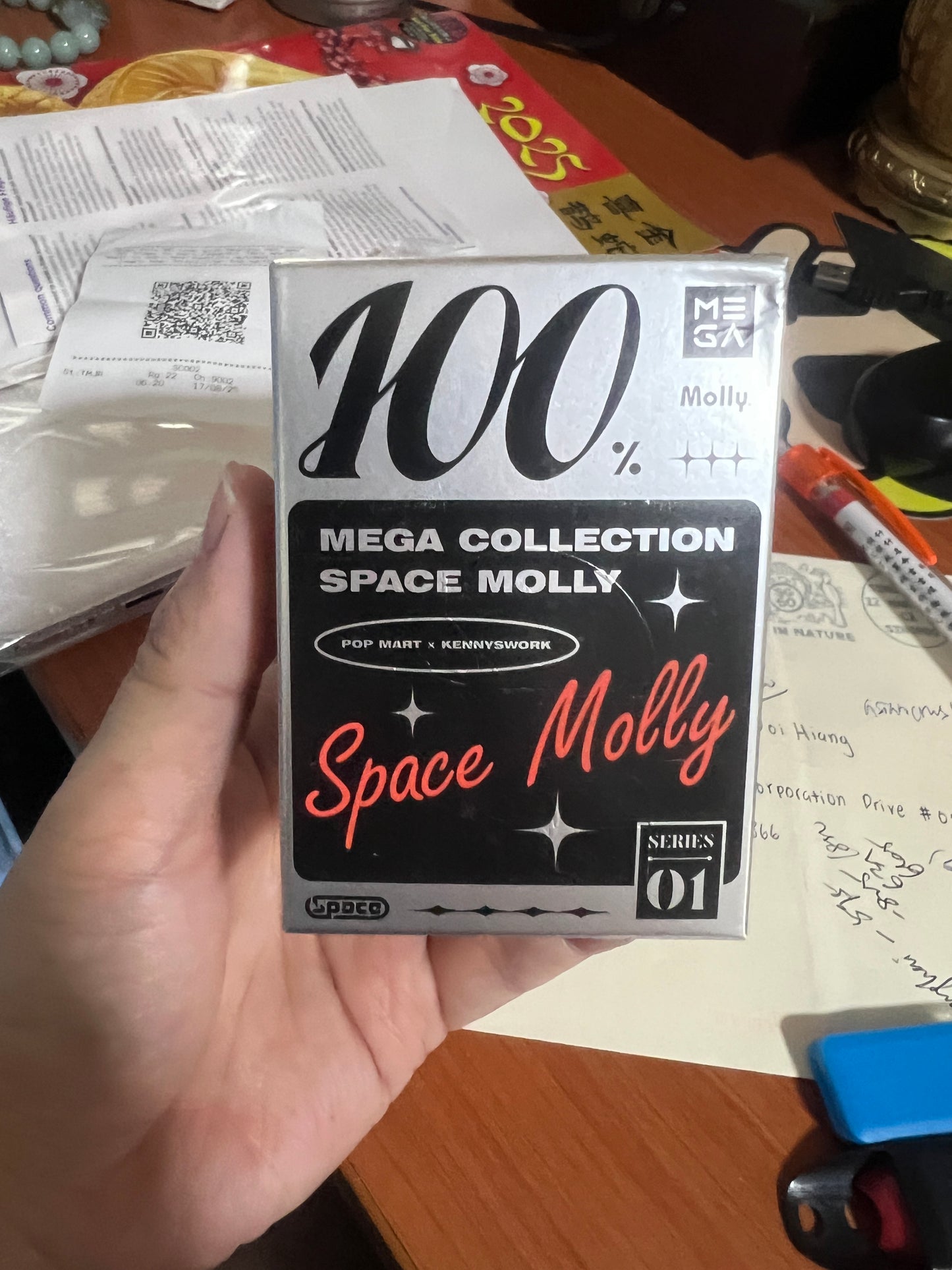 POP MART - MEGA SAPCE MOLLY 100% INSTINCTOY - Limited Edition - 100% Authentic from POP MART