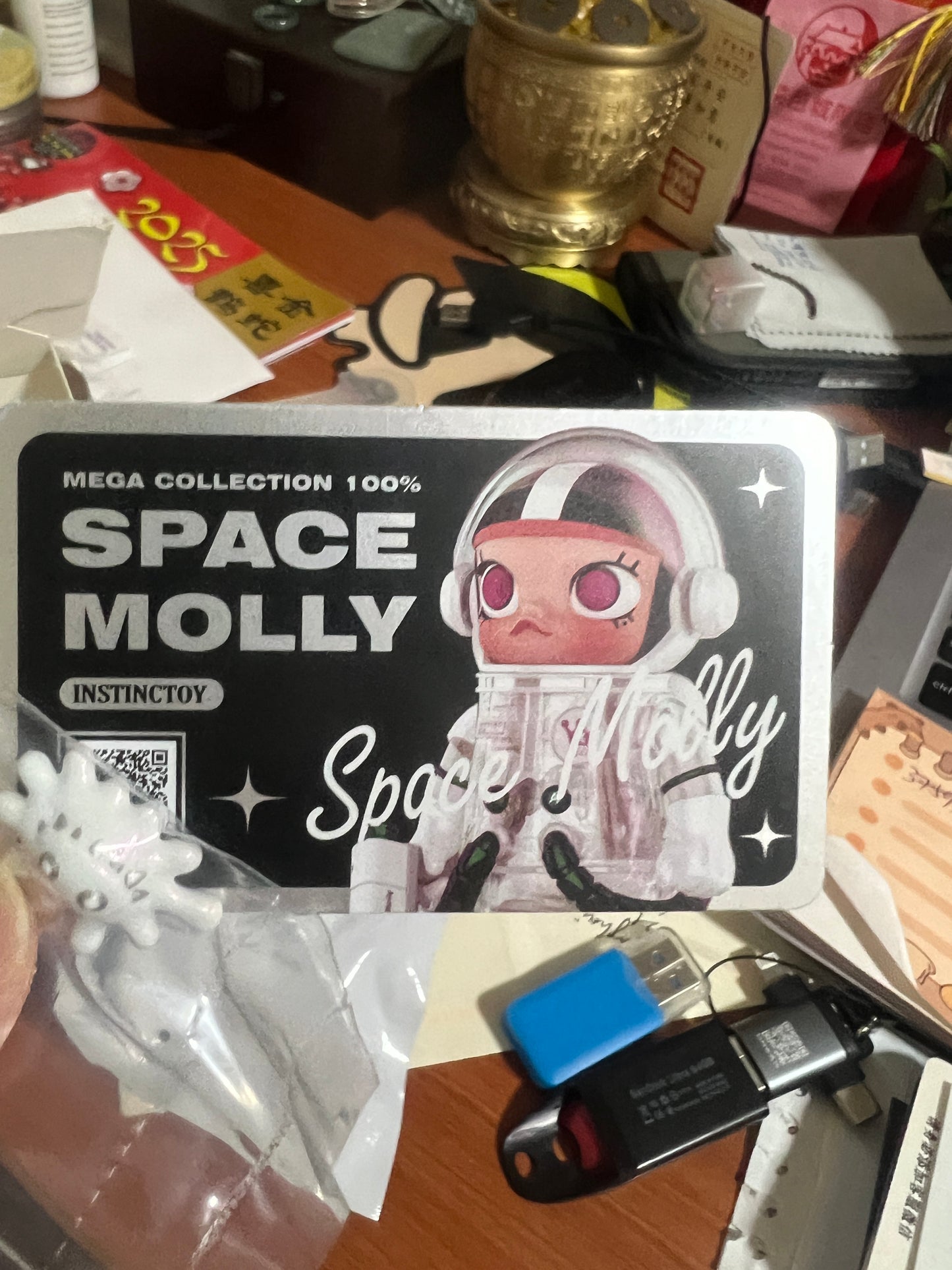 POP MART - MEGA SAPCE MOLLY 100% INSTINCTOY - Limited Edition - 100% Authentic from POP MART