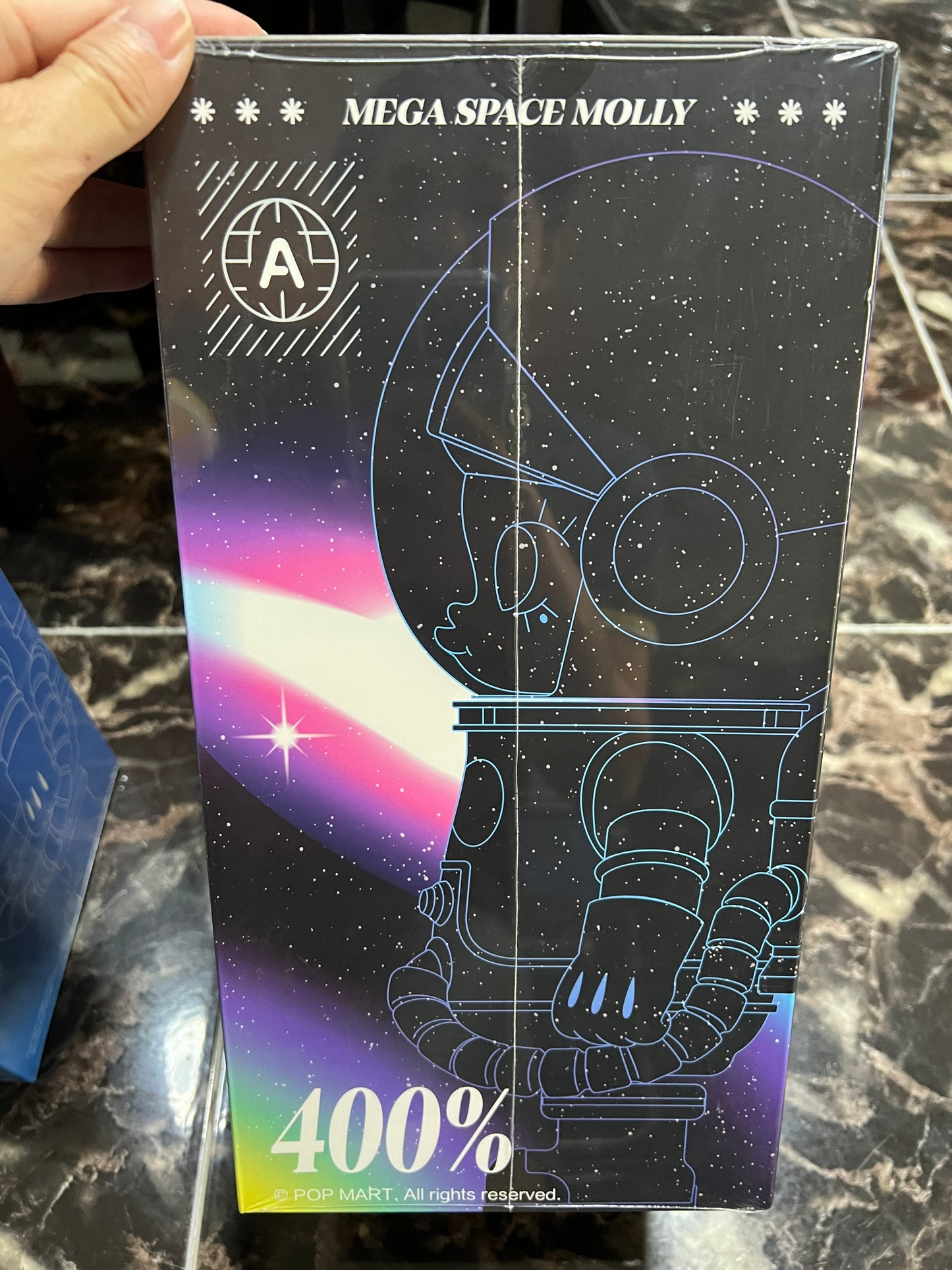 POP MART - MEGA SAPCE MOLLY- Erebus 400% - 100% Authentic from POP MART