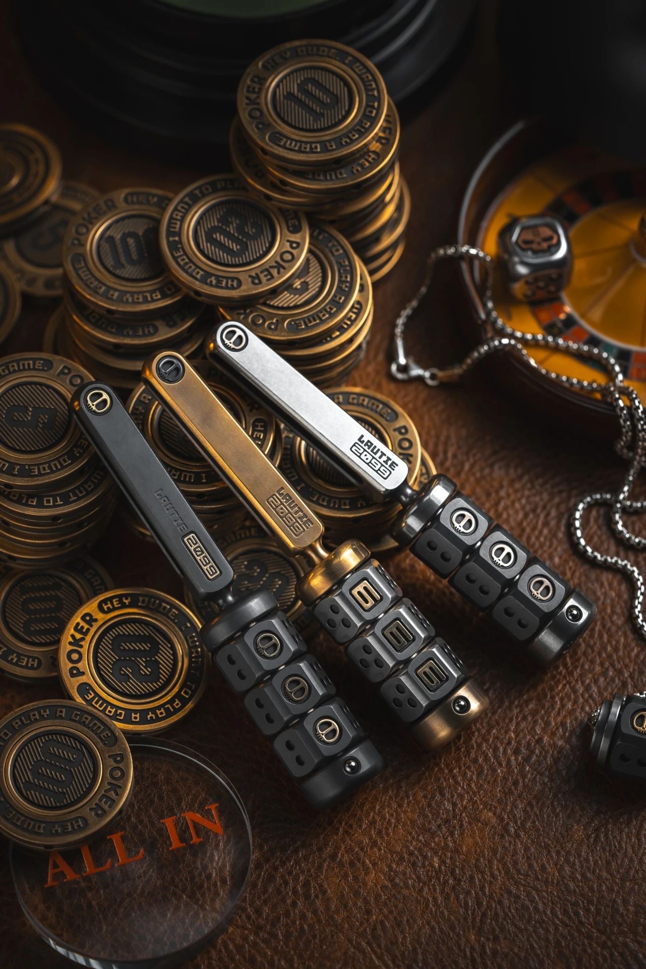 Lautie 2099 Series Jackpot Hand Gyro Spinner | Lautie Lucky Jackpot Hand Gyro Fidget for Collection and Gift