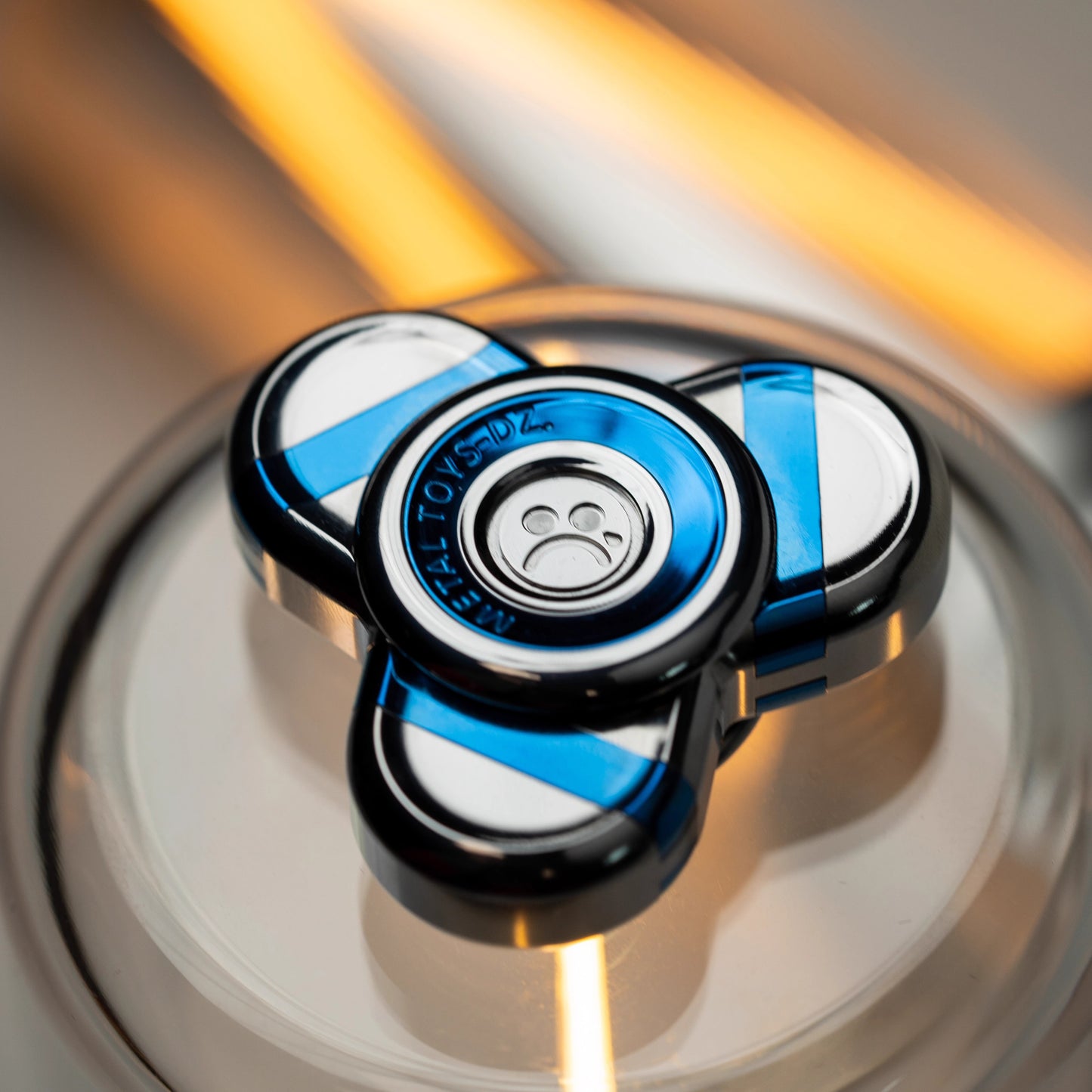 New Launching MetalToys Dz Trefoil Hand Fidget Spinner | MetalToys Dz Trefoil Gyro Spinner for Gift and Collection