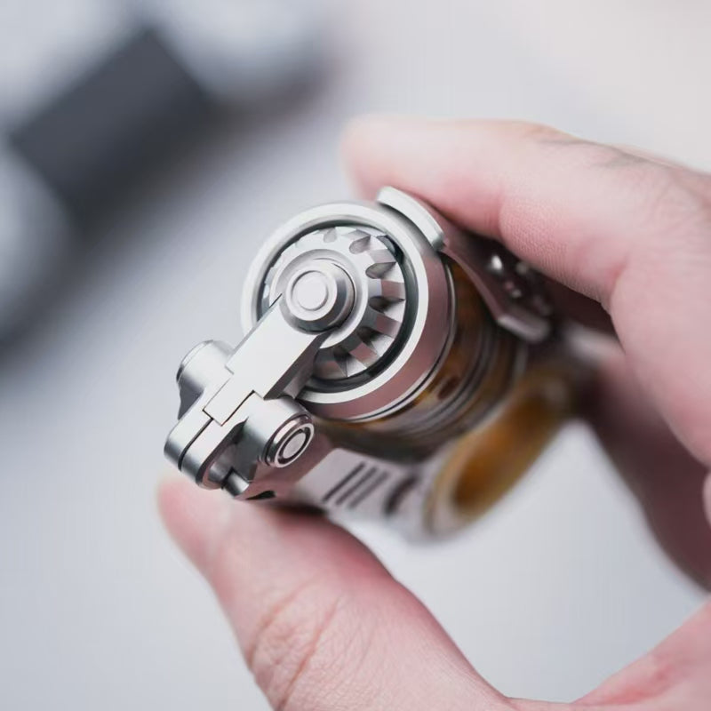 GoBiggeR Sinian Stainless Steel Hand Fidget Haptic Slider | GobiggeR Sinian PEI EDC Hand Slider | GobiggeR Sinian Hand Fidget Toy PPB for Collection & Gift